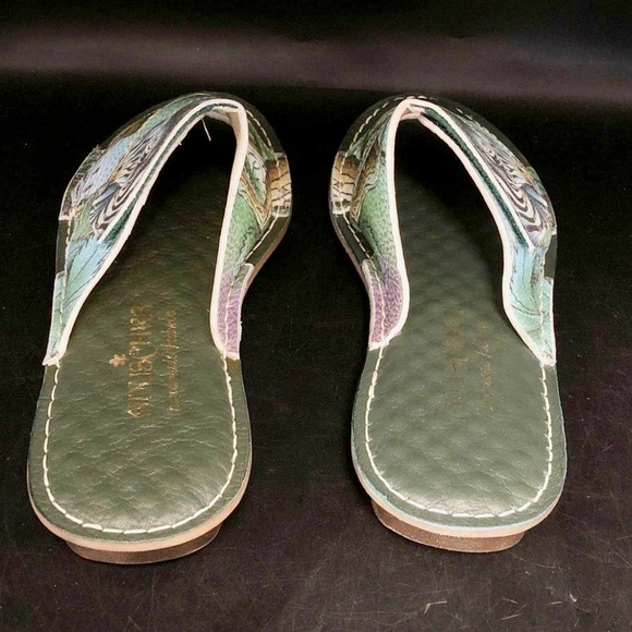 New Anuschka African Adventure Leather Slide Sandals SZ EU 40 - Picture 5 of 12
